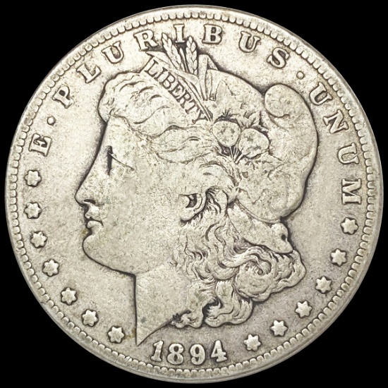 1894-S Morgan Silver Dollar LIGHTLY CIRCULATED