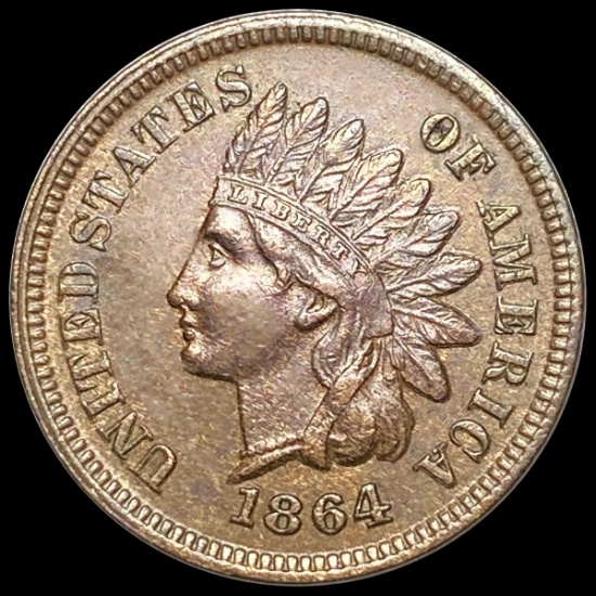 1864 L Indian Head Cent UNCIRCULATED