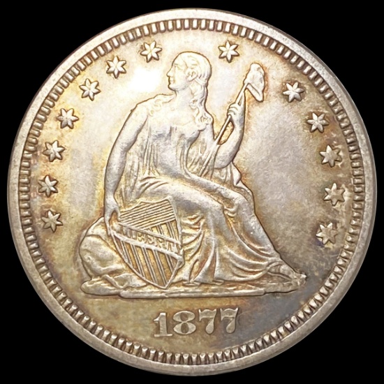 1877 Seated Liberty Quarter UNCIRCULATED
