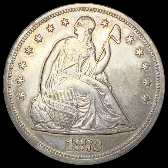 1872 Seated Liberty Dollar UNCIRCULATED