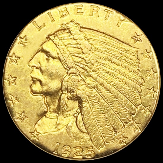 1925-D $2.50 Gold Quarter Eagle UNCIRCULATED