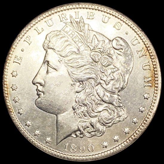 1890-CC Morgan Silver Dollar UNCIRCULATED