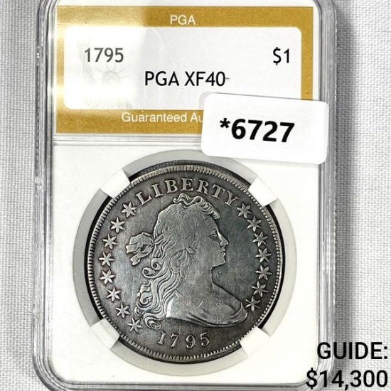1795 Draped Bust Dollar PGA-XF40