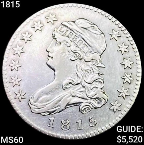 1815 Capped Bust Quarter UNCIRCULATED