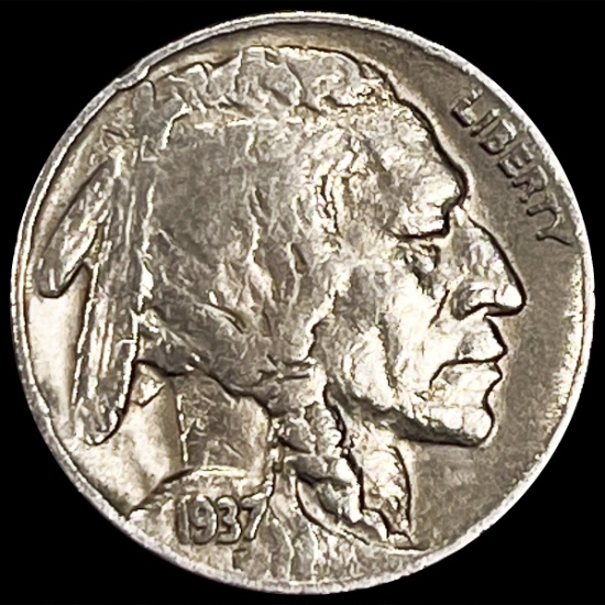 1937-D 3-Leg Buffalo Nickel ABOUT UNCIRCULATED