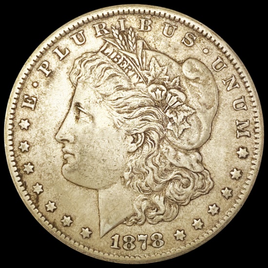 1878-CC Morgan Silver Dollar LIGHTLY CIRCULATED