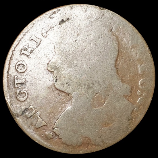 1700's Britannia Colonial Coin NICELY CIRCULATED