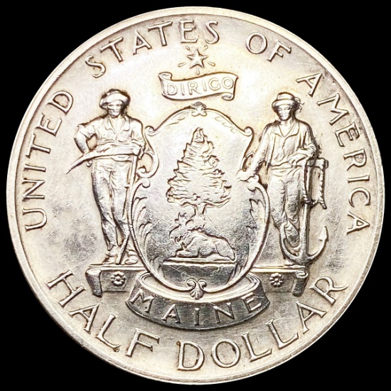 1920 Maine Half Dollar UNCIRCULATED