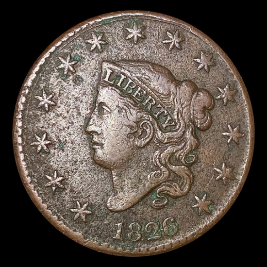 1826 Large Cent NICELY CIRCULATED