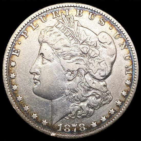 1878-CC Morgan Silver Dollar LIGHTLY CIRCULATED