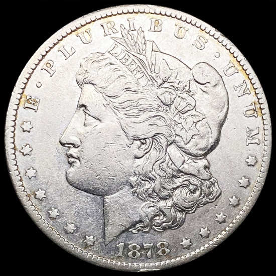 1878-CC Morgan Silver Dollar LIGHTLY CIRCULATED