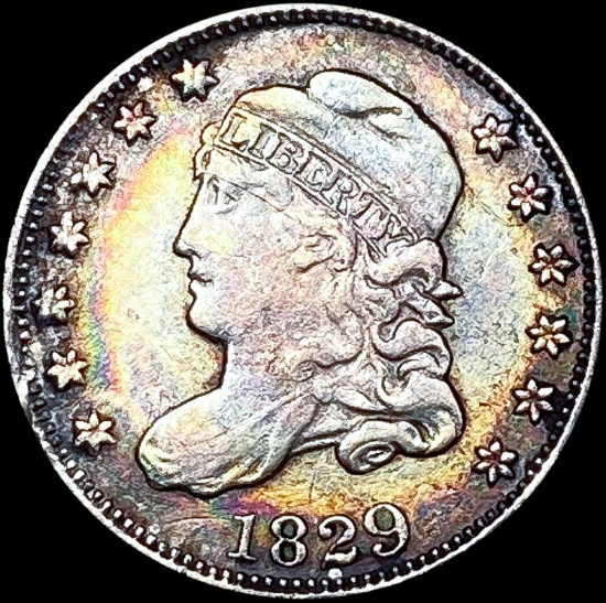 1829 Capped Bust Half Dime CLOSELY UNCIRCULATED