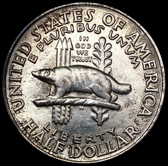 1936 Wisconsin Half Dollar CHOICE AU