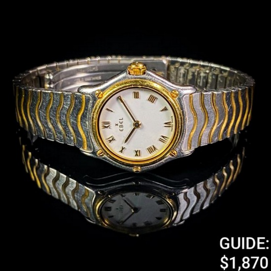 24.8 DWT Ebel Stainless Steel Watch