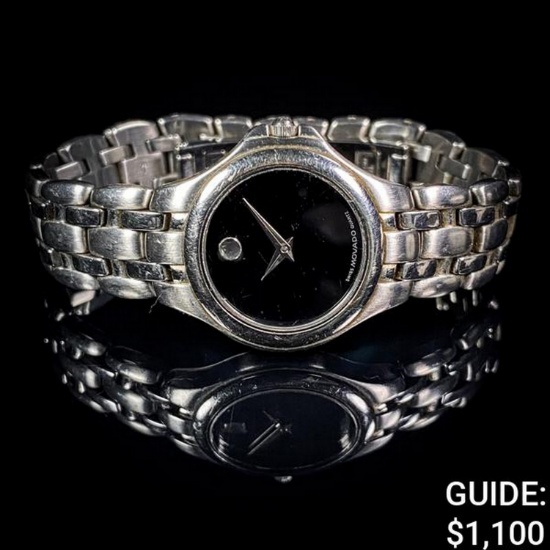 34.6 DWT Movado Stainless Steel Watch