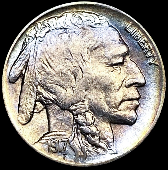 1917-D Buffalo Nickel CHOICE BU