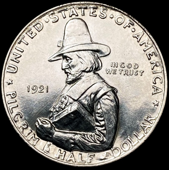 1920 Pilgrim Half Dollar CHOICE BU