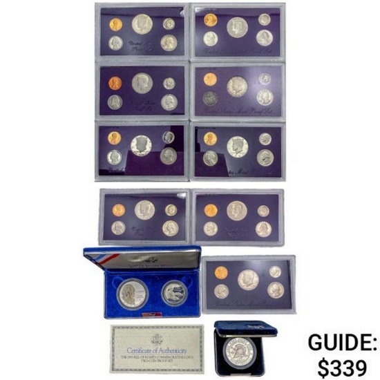 1984-2002 US Proof Mint Sets [48 Coins]