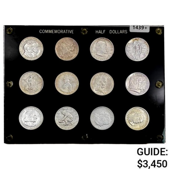 1893-1936 US Commem Half Dollar Set [12 Coins] BU