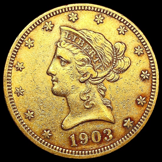 1903 $10 Gold Eagle CLOSELY UNCIRCULATED