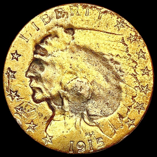 1915 $2.50 Gold Quarter Eagle HIGH GRADE