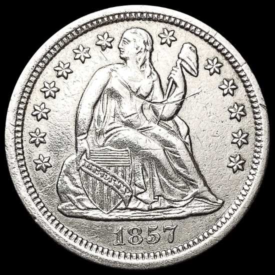 1857-O Seated Liberty Dime CLOSELY UNCIRCULATED
