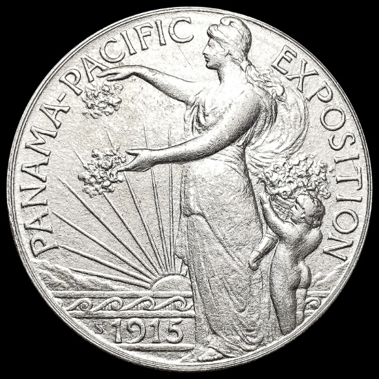 1915-S Panama-Pacific Half Dollar CHOICE AU