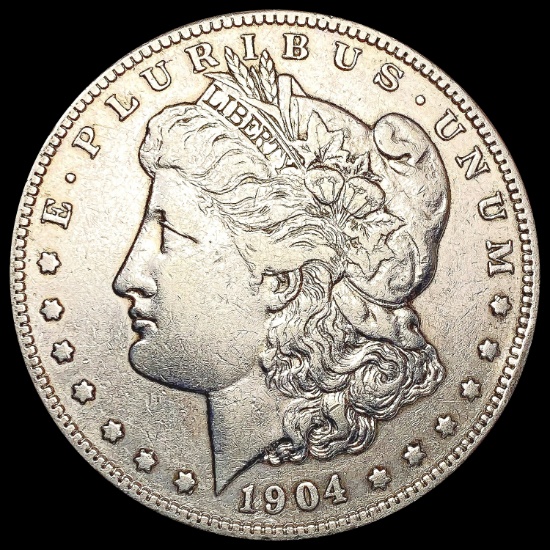 1904-S Morgan Silver Dollar LIGHTLY CIRCULATED