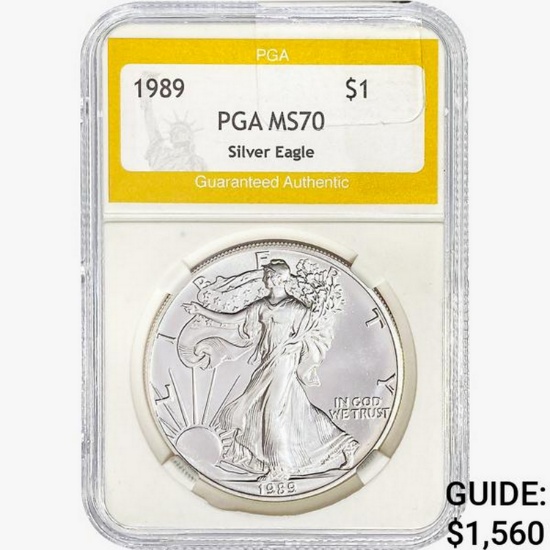 1989 Silver Eagle PGA MS70