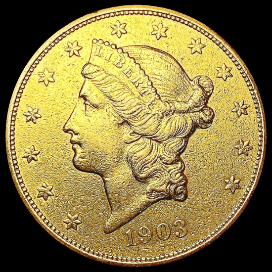 1903 $20 Gold Double Eagle HIGH GRADE