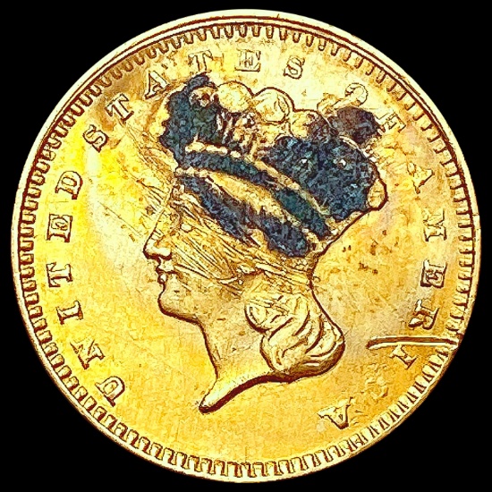 1862 Rare Gold Dollar HIGH GRADE