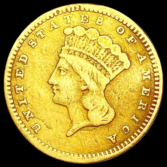1857 Rare Gold Dollar LIGHTLY CIRCULATED