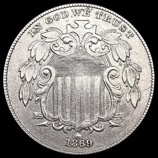 1869 Shield Nickel UNCIRCULATED