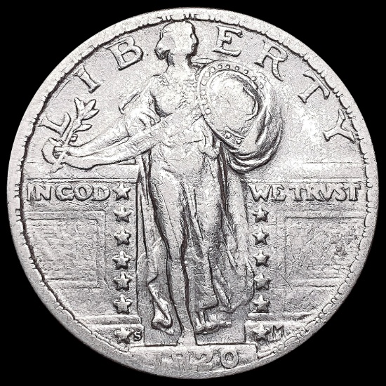 1920-S Standing Liberty Quarter NEARLY UNCIRCULATE