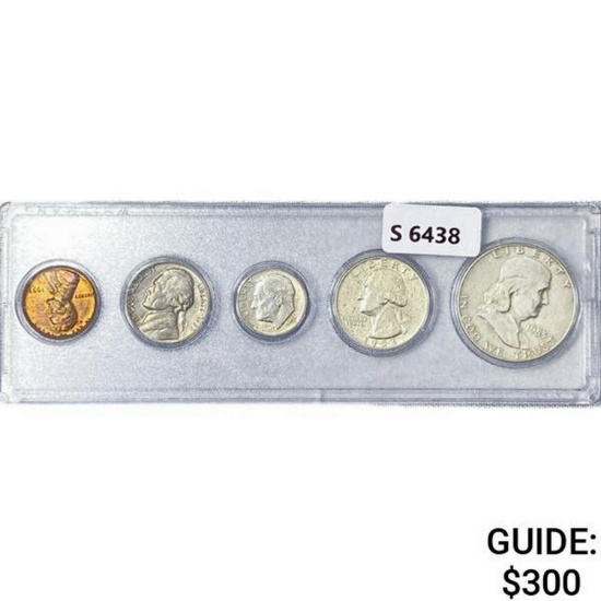 1953 US Mint Coin Set (5 Coins)