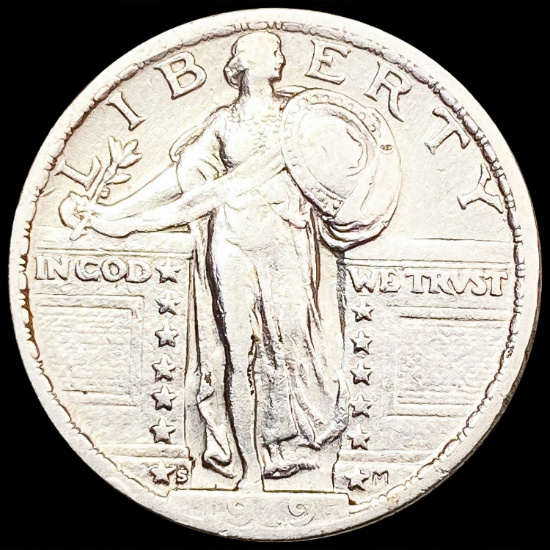 1919-S Standing Liberty Quarter ABOUT UNCIRCULATED