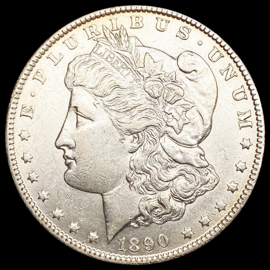 1890-CC Morgan Silver Dollar CHOICE AU