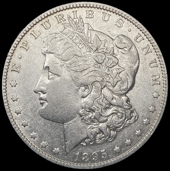 1895-O Morgan Silver Dollar NEARLY UNCIRCULATED