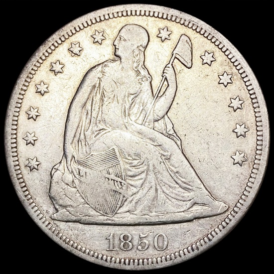 1850-O Seated Liberty Dollar LIGHTLY CIRCULATED