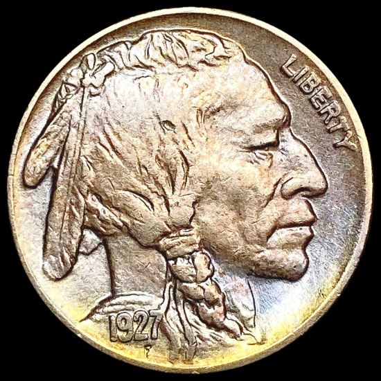 1927-S Buffalo Nickel CHOICE AU