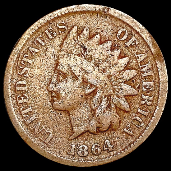 1864 Indian Head Cent NICELY CIRCULATED