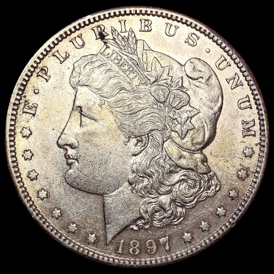 1897-S Morgan Silver Dollar CLOSELY UNCIRCULATED