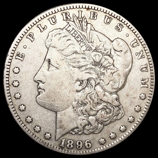 1896-S Morgan Silver Dollar NEARLY UNCIRCULATED