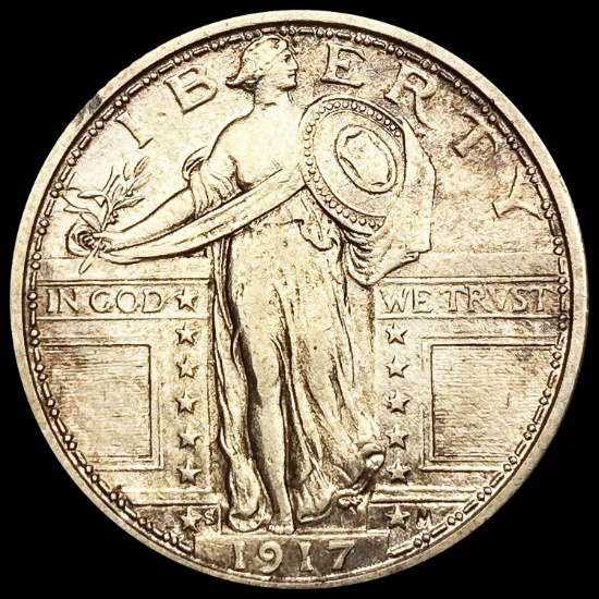 1917-S Standing Liberty Quarter CHOICE BU