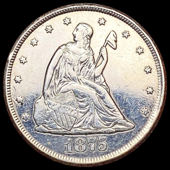 1875-CC Twenty Cent Piece HIGH GRADE