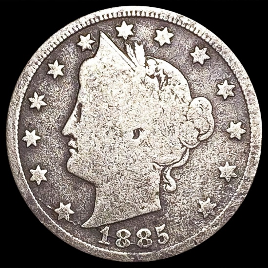 1885 Liberty Victory Nickel NICELY CIRCULATED