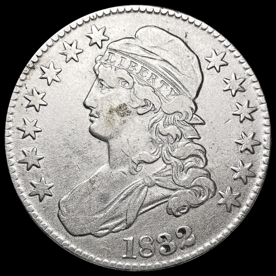 1832 Capped Bust Half Dollar NEARLY UNCIRCULATED