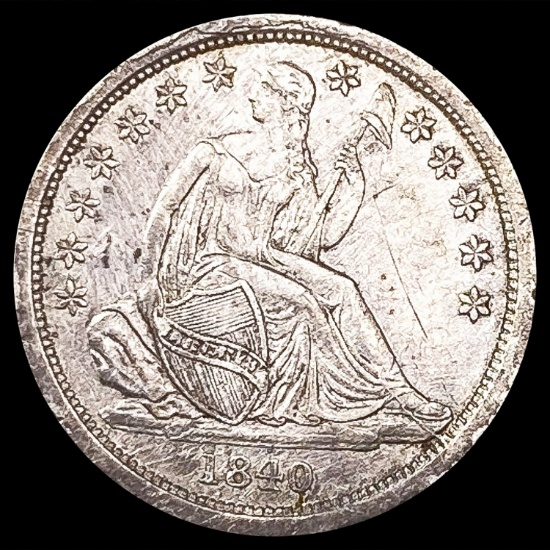 1840 Seated Liberty Dime CLOSELY UNCIRCULATED