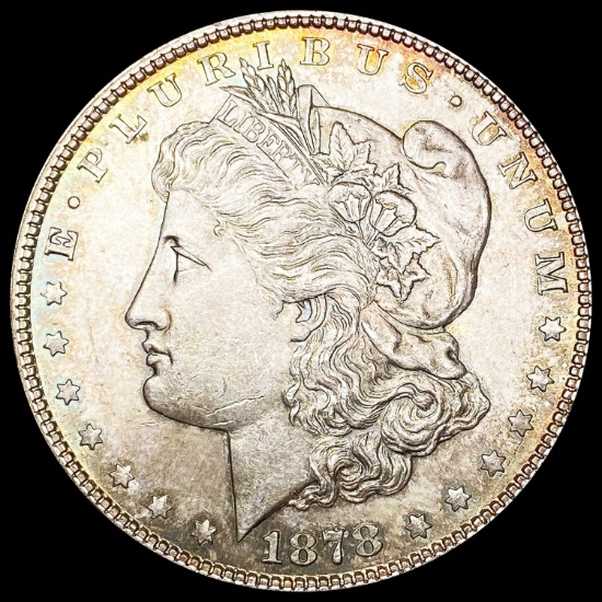 1878 7TF Rev 78 Morgan Silver Dollar NEARLY UNCIRC
