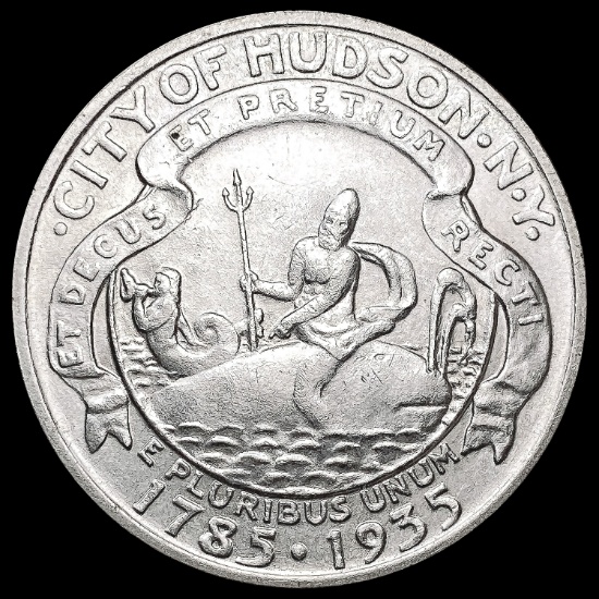 1935 Hudson Half Dollar CHOICE BU